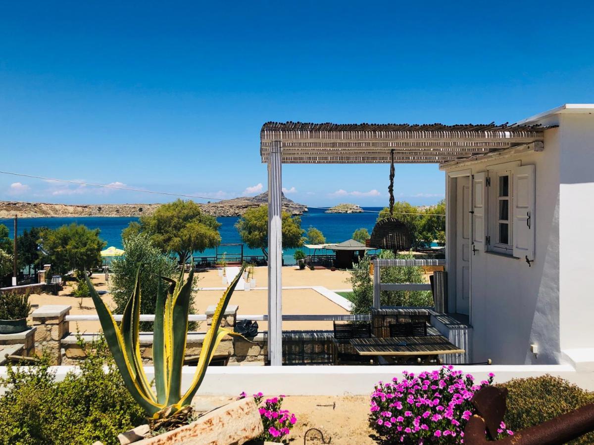 Lindos Seaside Suite Bagian luar foto